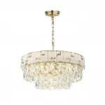 Люстра Odeon Light HALL ODL24 49 5076/11 E14 11*40W CHESSI Белый от ImperiumLoft