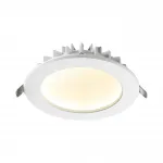 Светильник встраиваемый светодиодный IP20 LED 12W 960Лм 3000K 100-240V GESSO 358806 SPOT NT21 292 Белый от ImperiumLoft