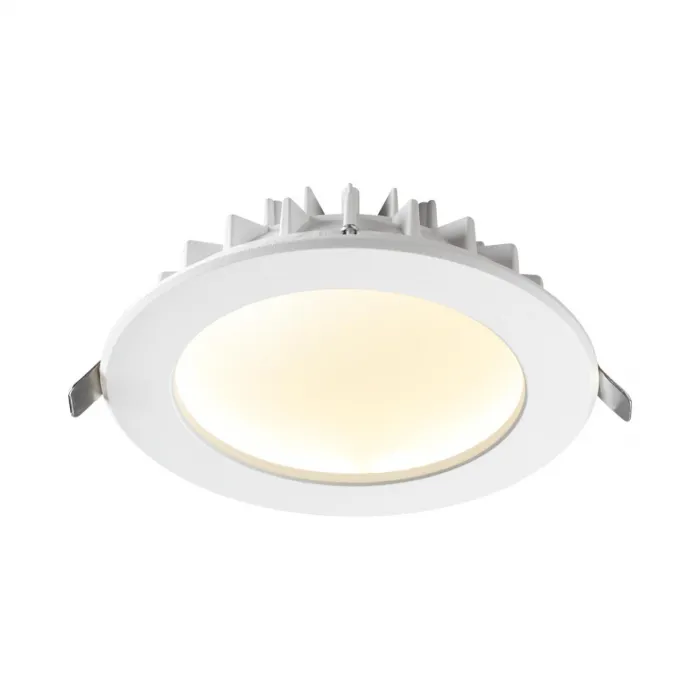 Светильник встраиваемый светодиодный IP20 LED 12W 960Лм 3000K 100-240V GESSO 358806 SPOT NT21 292 Белый от ImperiumLoft