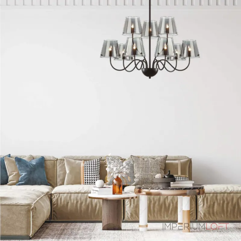 Люстра на штанге Lumion Moderni 6570/12C Люстра на штанге Lumion Moderni 6570/12C