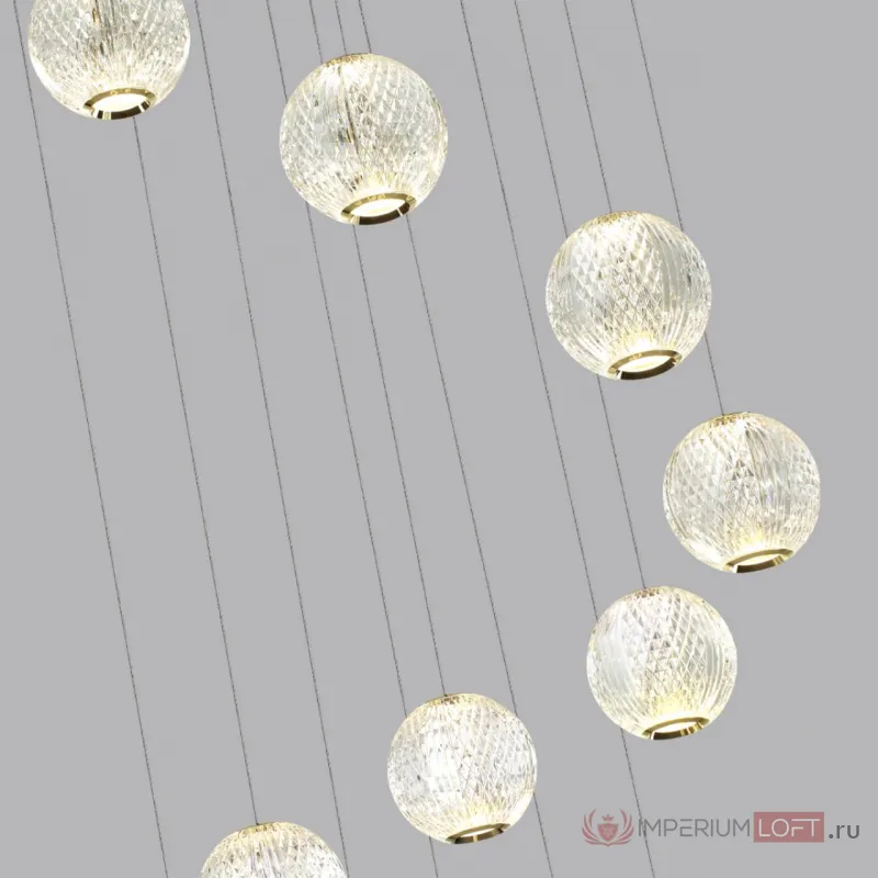 Люстра Odeon Light L-VISION ODL24 459 5008/56L LED 56W 4000K 4651лм CRYSTAL Прозрачный от ImperiumLoft