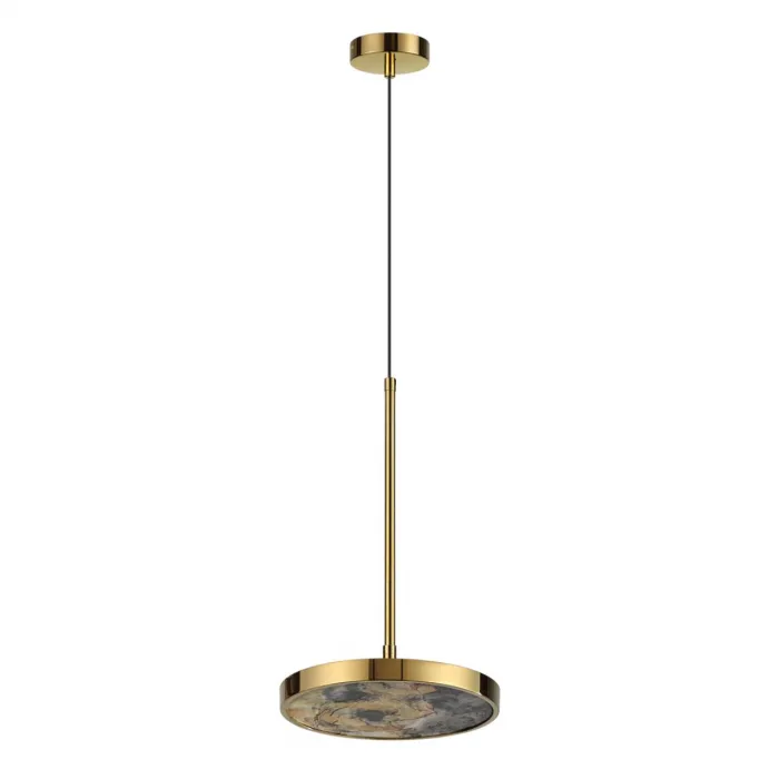 Подвесной светильник Odeon Light L-VISION ODL24 5079/15L LED 15W 3000К/4000K/6000K BERGI Серый от ImperiumLoft