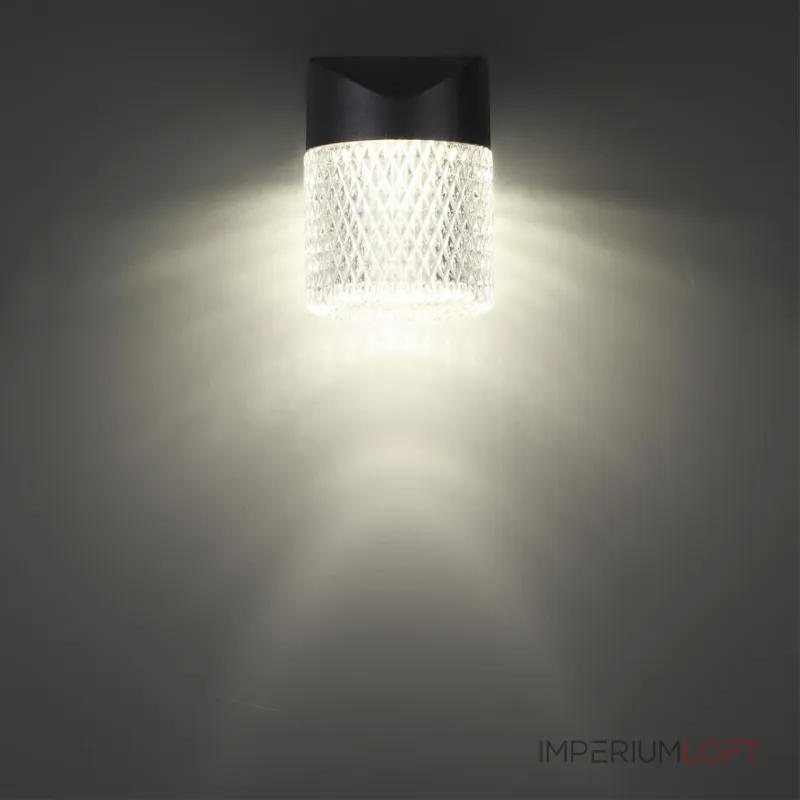 Светильник ландшафтный настенный IP65 LED 7W 4000K 175-265V ESTIMA 359293 STREET NT24 000 Черный