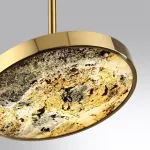 Подвесной светильник Odeon Light L-VISION ODL24 5079/15L LED 15W 3000К/4000K/6000K BERGI Серый от ImperiumLoft