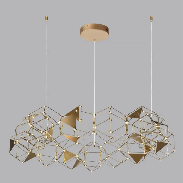 Люстра LED 68W 4000K 3740Лм TRELLIS 5086/68L L-VISION ODL25 Бронза от ImperiumLoft