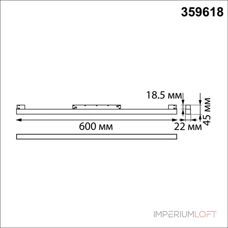 Трековый светильник с переключателем цветовой температуры Novotech Shino 359618 от ImperiumLoft Трековый светильник с переключателем цветовой температуры Novotech Shino 359618 от ImperiumLoft