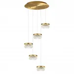 Люстра Odeon Light L-VISION ODL24 447 5032/30L LED 30W 4000K 1958лм FIVRE Прозрачный от ImperiumLoft