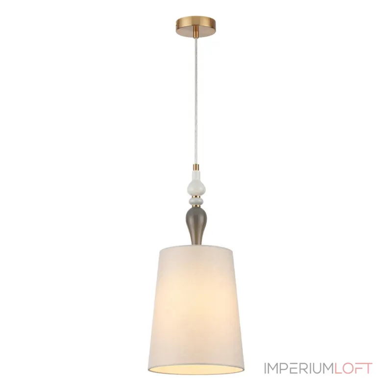 Подвесной светильник Odeon Light CLASSIC ODL24 305 5040/1A E27 1*60W HOMI Бежевый