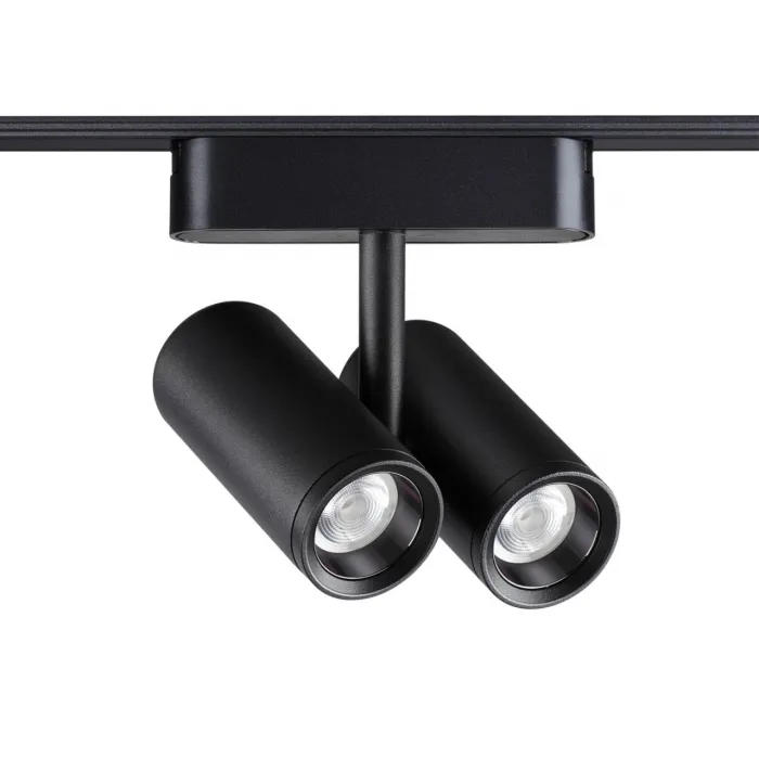 Трековый светильник SMAL Novotech SHINO NT23 051 359108 IP20 LED 4000K 2*8W 48V 1360Лм SMAL Чёрный от ImperiumLoft
