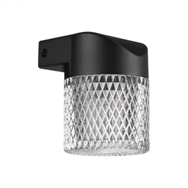 Светильник ландшафтный настенный IP65 LED 7W 4000K 175-265V ESTIMA 359293 STREET NT24 000 Черный