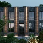 Уличный фасадный светильник Odeon light Nature 7188/5WL
