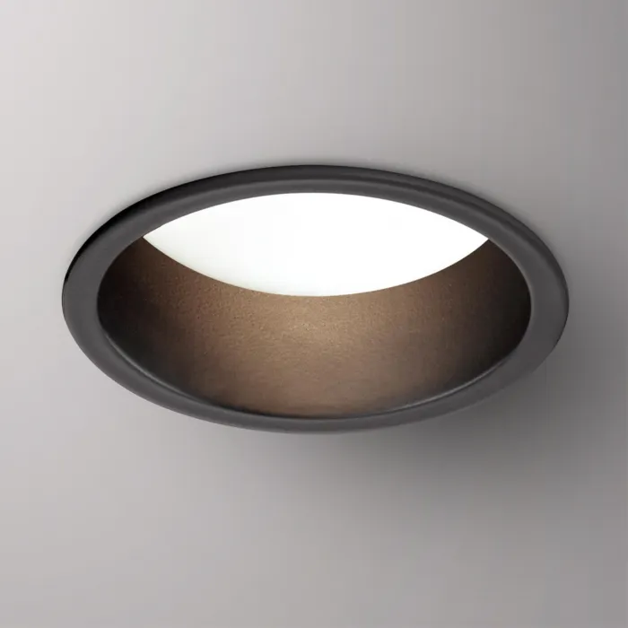 Светильник встраиваемый светодиодный Novotech SPOT NT23 282 359235 IP20 LED 9W 220V 540Лм 3000К TRAN Чёрный от ImperiumLoft