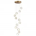 Люстра Odeon Light L-VISION ODL24 451 5030/83L LED 83W 4000K 5047лм MIRAGE Прозрачный от ImperiumLoft