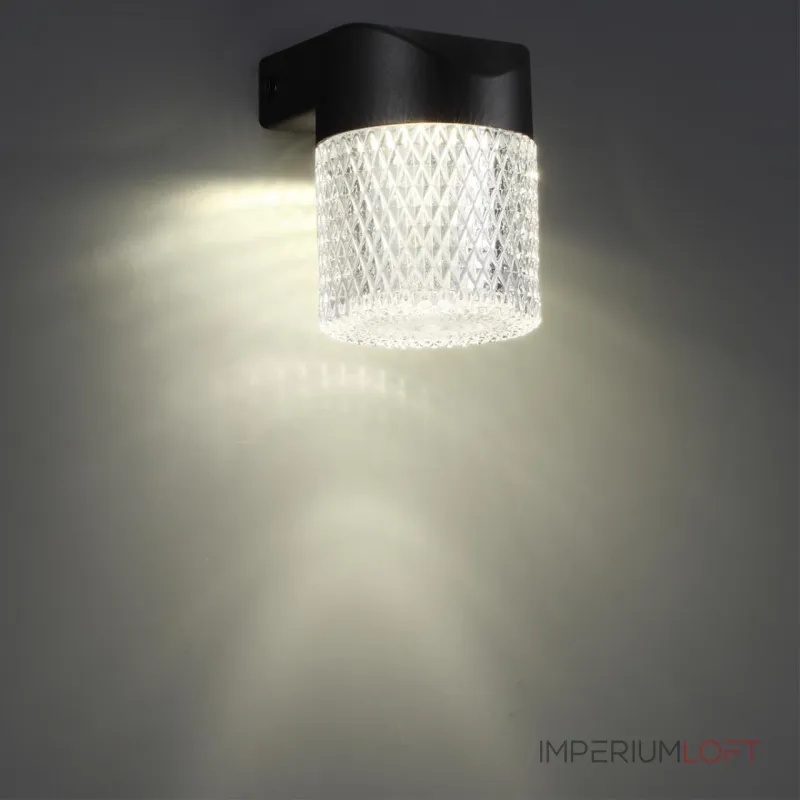 Светильник ландшафтный настенный IP65 LED 7W 4000K 175-265V ESTIMA 359293 STREET NT24 000 Черный