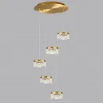 Люстра Odeon Light L-VISION ODL24 447 5032/30L LED 30W 4000K 1958лм FIVRE Прозрачный от ImperiumLoft