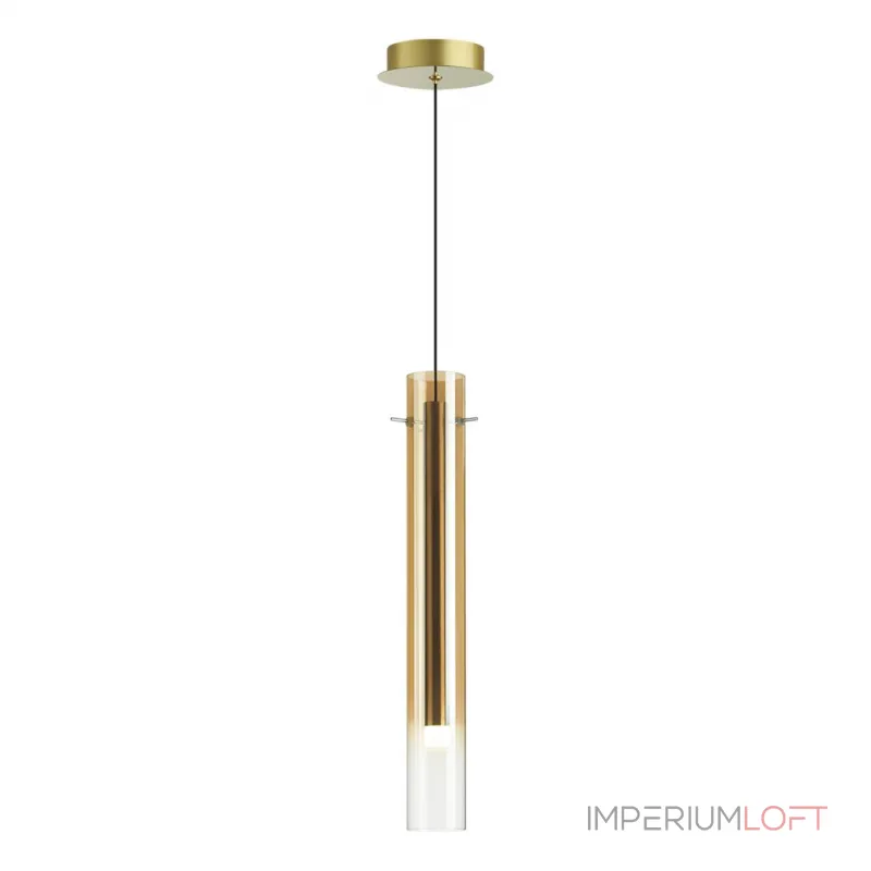 Подвесной светильник Odeon Light PENDANT ODL24 317 5061/5LB LED 4W 3000K SHINY Жёлтый