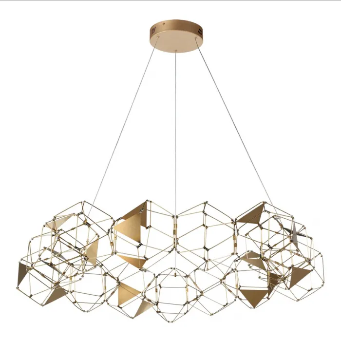 Люстра LED 68W 4000K 3740Лм TRELLIS 5086/68L L-VISION ODL25 Бронза от ImperiumLoft