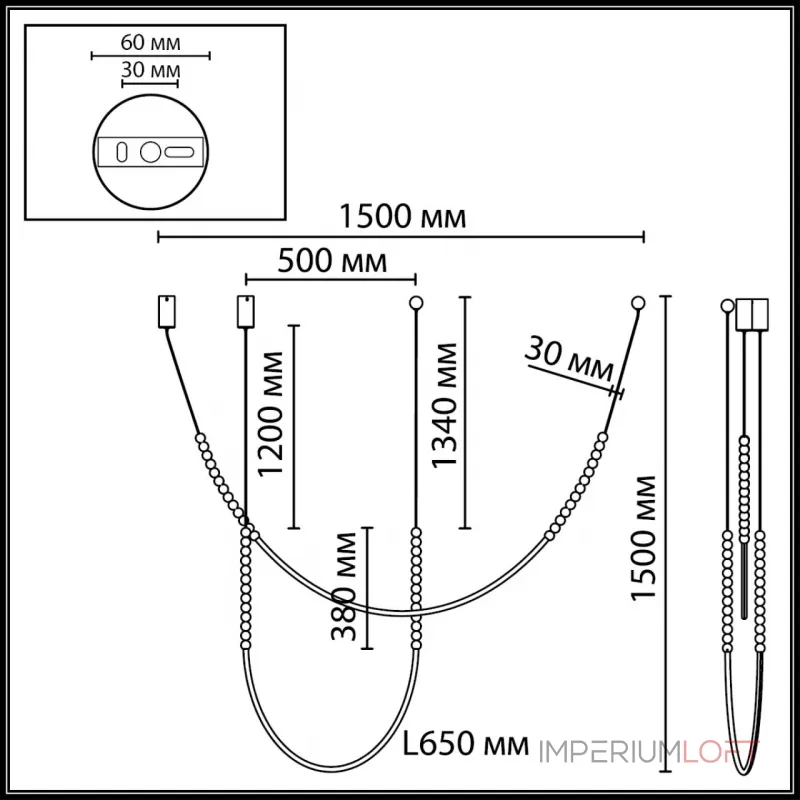 Подвесной светильник Odeon light Hightech 7149/24CL Подвесной светильник Odeon light Hightech 7149/24CL