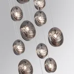 Люстра Odeon Light MODERN ODL24 295 5038/11 G9 11*40W MUSSELS Чёрный от ImperiumLoft