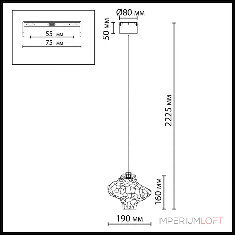 Подвесной светильник Odeon light L-vision 5108/3L