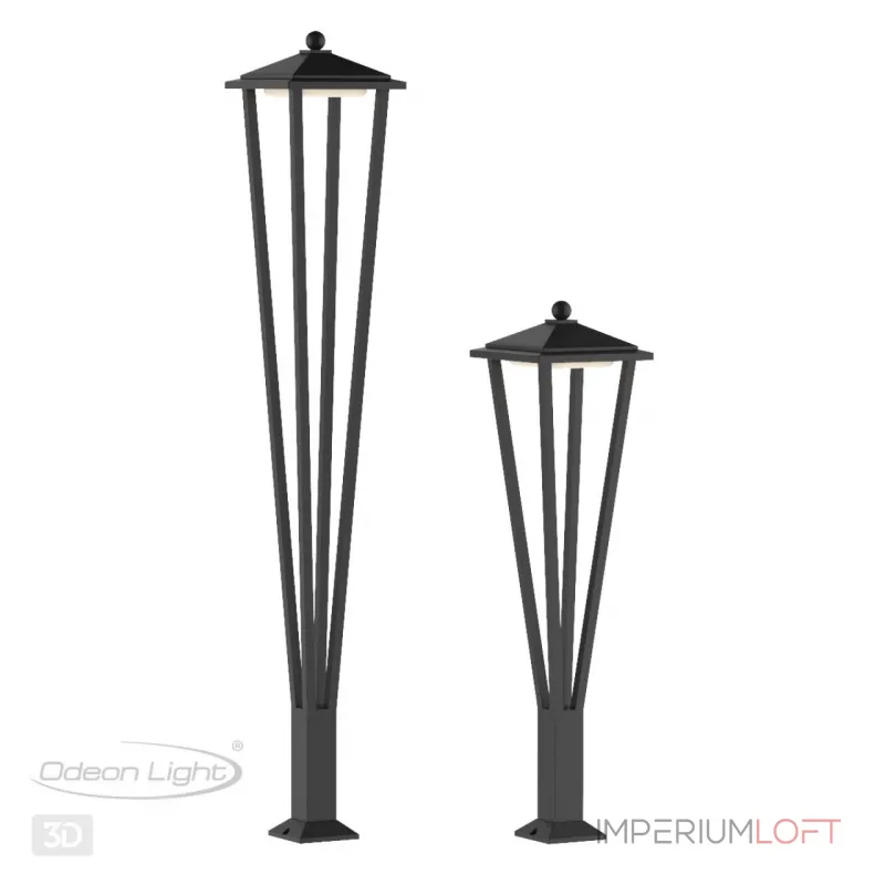 Уличный светильник Odeon Light Nature 7717/42L