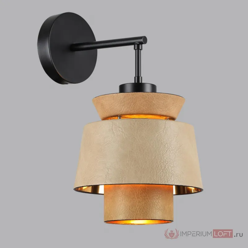 Бра Odeon Light ODL24 401 4992/1W E14 1*40W KRESSA Бежевый от ImperiumLoft