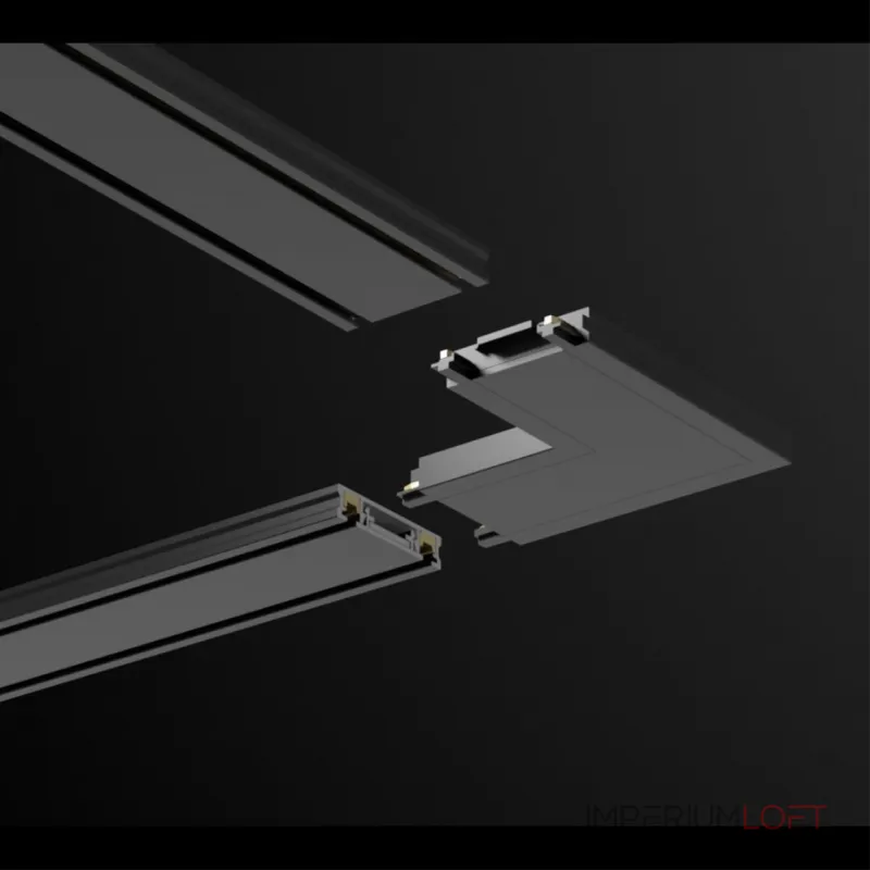 Соединитель с токопроводом "L" для низковольтного шинопровода IP20 48V SMAL 135205 SHINO NT23 043 Черный от ImperiumLoft Соединитель с токопроводом "L" для низковольтного шинопровода IP20 48V SMAL 135205 SHINO NT23 043 Черный от ImperiumLoft