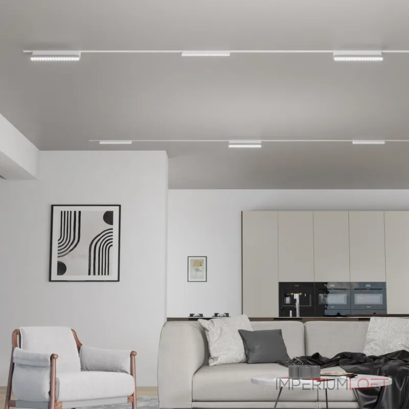 Трековый светильник SMAL Novotech SHINO NT23 047 359079 IP20 LED 18W 48V 4000K 1710Лм SMAL Прозрачный