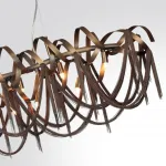 Подвесная люстра Odeon Light HALL ODL24 397 5066/10 G9 10*40W CHAINY 