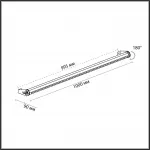 Фасадный светильник Odeon Light Nature 8028/80CL