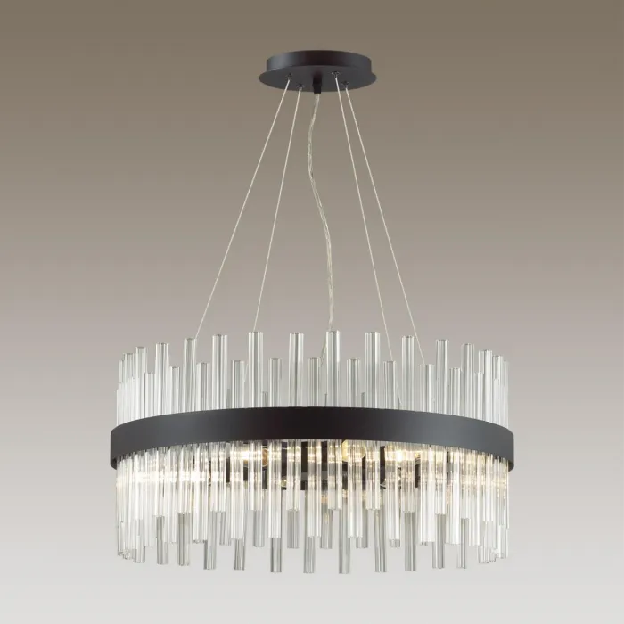 Люстра E14 6*40W 220V MITSUKO 5272/6 MODERNI LN23 149 Черный от ImperiumLoft