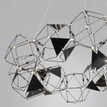 Люстра LED 56W 4000K 3360Лм TRELLIS 5087/56L L-VISION ODL25 Черный от ImperiumLoft