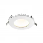 Светильник встраиваемый светодиодный IP20 LED 8W 560Лм 3000K 100-240V GESSO 358805 SPOT NT21 292 Белый от ImperiumLoft