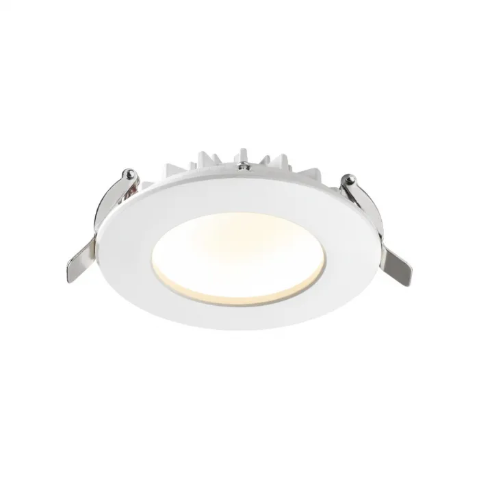 Светильник встраиваемый светодиодный IP20 LED 8W 560Лм 3000K 100-240V GESSO 358805 SPOT NT21 292 Белый от ImperiumLoft