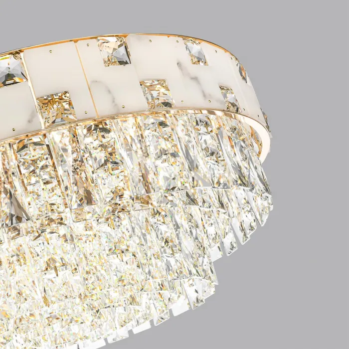 Люстра Odeon Light HALL ODL24 49 5076/12 E14 12*40W CHESSI Белый от ImperiumLoft