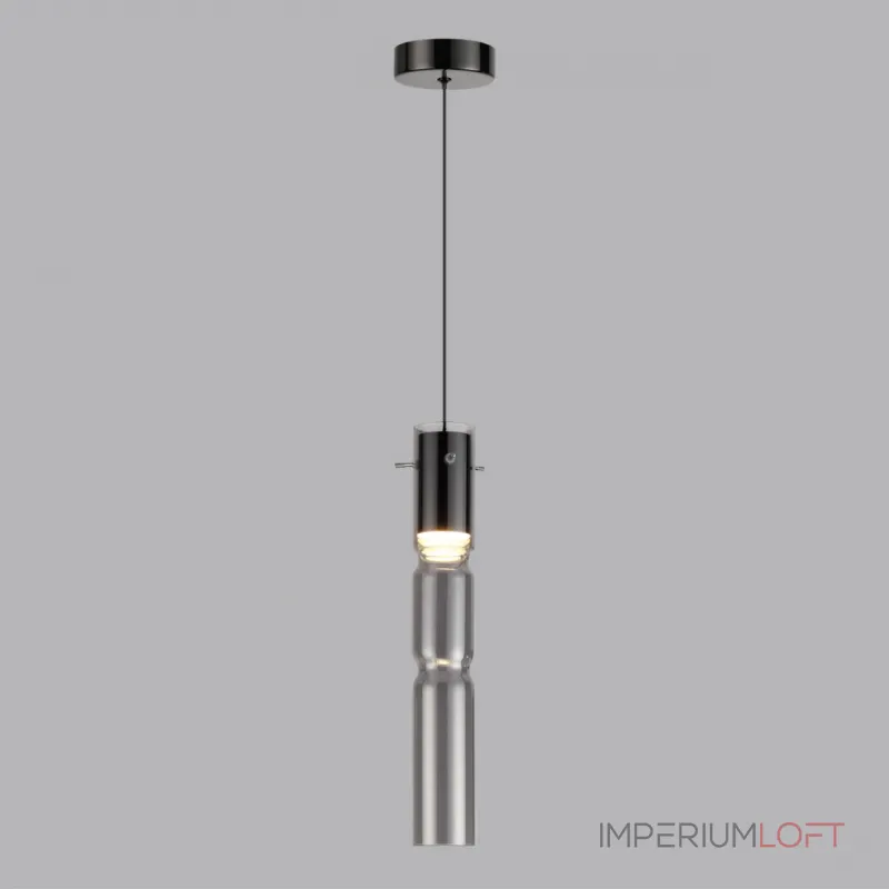 Подвесной светильник Odeon Light PENDANT ODL24 323 5059/5L LED 5W 3000K SCROW Чёрный