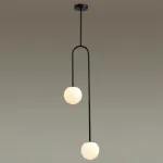 Потолочный светильник IP20 E14*2 40W AMBI 4340/2 L-VISION ODL22 257 Черный