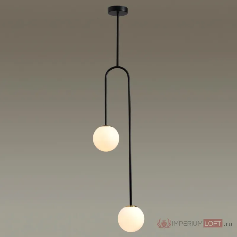 Потолочный светильник IP20 E14*2 40W AMBI 4340/2 L-VISION ODL22 257 Черный от ImperiumLoft