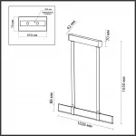 Подвесной светильник Odeon Light Hightech 6629/25L