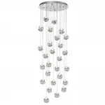 Люстра каскадная LED 120W 4000K 6000Лм JEMSTONE 5084/120L L-VISION ODL25 Хром от ImperiumLoft