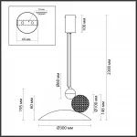 Подвесной светильник Odeon Light Hightech 7602/DL от ImperiumLoft