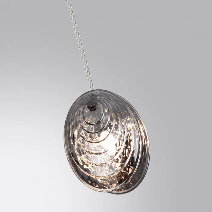 Подвесной светильник Odeon Light MODERN ODL24 295 5038/1A G9 1*40W MUSSELS Чёрный от ImperiumLoft
