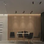 Светильник встраиваемый IP20 GU10 9W 220V SLIM 370875 SPOT NT22 310 Черный Золотой