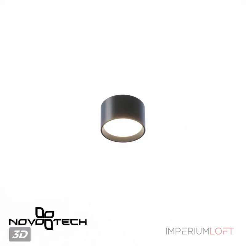 Светильник накладной светодиодный с переключателем цветовой температуры Novotech Over 359595 Светильник накладной светодиодный с переключателем цветовой температуры Novotech Over 359595