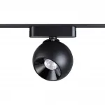 Трековый светильник SMAL Novotech SHINO NT23 053 359266 IP20 LED 12W 48V 960Лм 3000К SMAL Чёрный