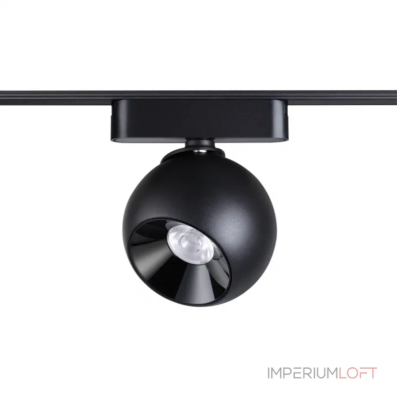 Трековый светильник SMAL Novotech SHINO NT23 053 359266 IP20 LED 12W 48V 960Лм 3000К SMAL Чёрный