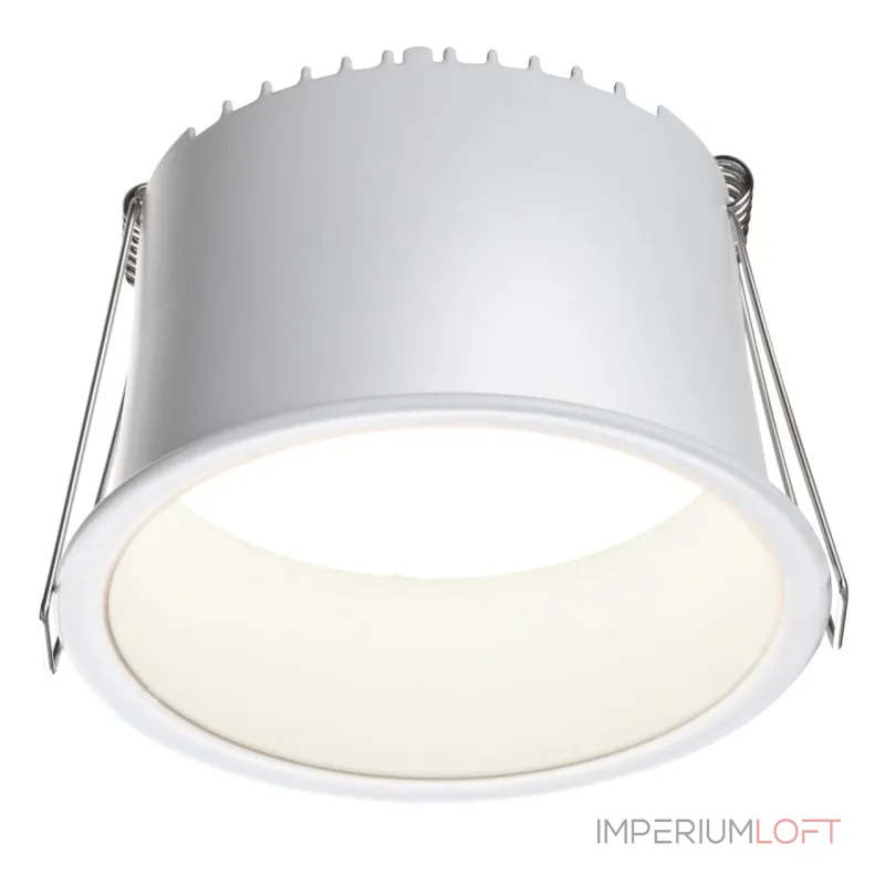 Светильник встраиваемый светодиодный Novotech SPOT NT23 282 359236 IP20 LED 12W 220V 840Лм 3000К TRAN Белый