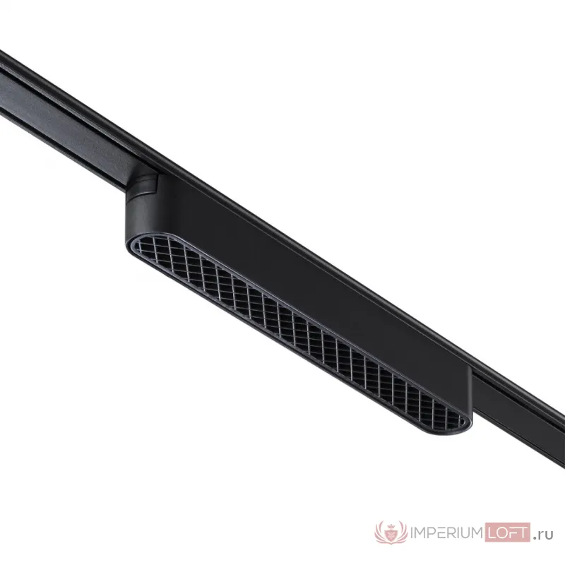 Трековый светильник SMAL Novotech SHINO NT23 047 359246 IP20 LED 12W 48V 720Лм 3000К SMAL Чёрный от ImperiumLoft