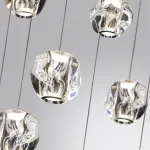 Люстра каскадная LED 120W 4000K 6000Лм JEMSTONE 5084/120L L-VISION ODL25 Хром от ImperiumLoft
