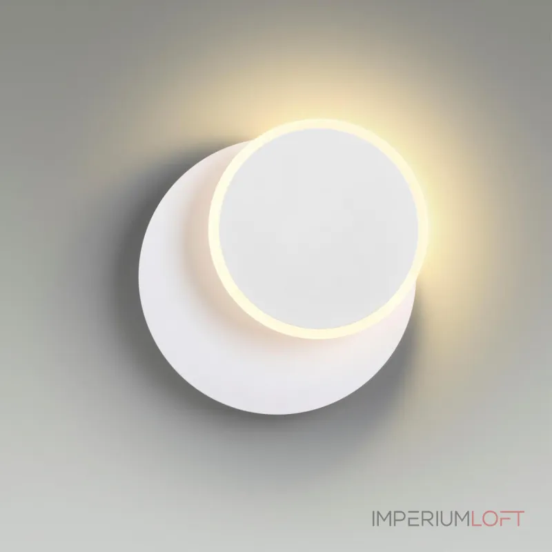 Настенный светильник Lumion LEDIO LN23 035 5626/9WL LED 9W 3000K 455Лм 220V DEVIN Белый